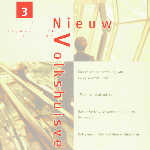 Tijdschrift voor de Volkshuisvesting 1e jaargang 3 augustus 1995