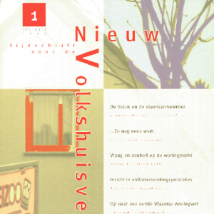 Tijdschrift voor de Volkshuisvesting 2e jaargang 1 februari 1996