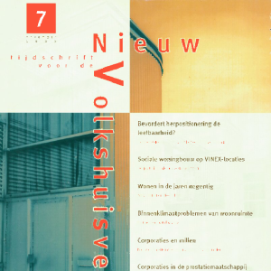 Tijdschrift voor de Volkshuisvesting 2e jaargang 7 november 1996