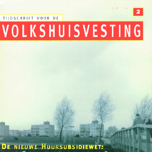 Tijdschrift voor de Volkshuisvesting 3e jaargang 2 april 1997
