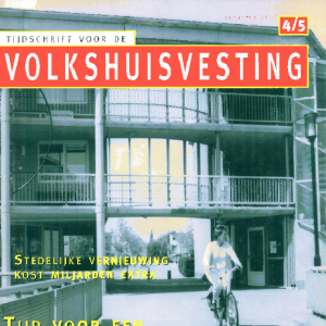 Tijdschrift voor de Volkshuisvesting 3e jaargang 4 - 5 augustus 1997