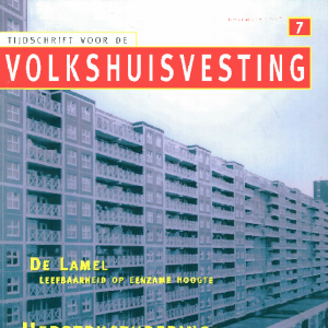 Tijdschrift voor de Volkshuisvesting 3e jaargang 7 november 1997