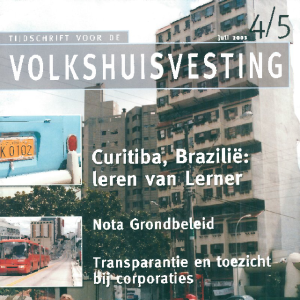 Tijdschrift voor de Volkshuisvesting 7e jaargang 4-5 juli 2001