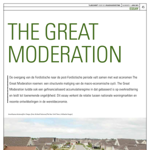 The great moderation