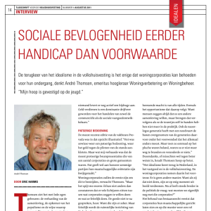 Sociale bevlogenheid eerder handicap dan voorwaarde