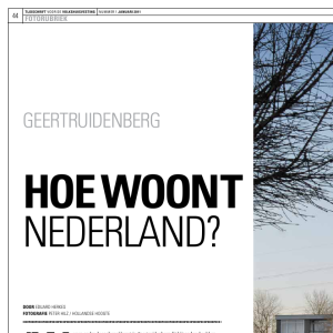 Hoe woont Nederland?