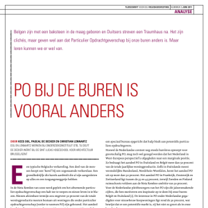PO bij de buren is vooral anders