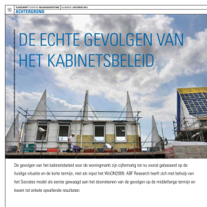 De echte gevolgen van het kabinetsbeleid