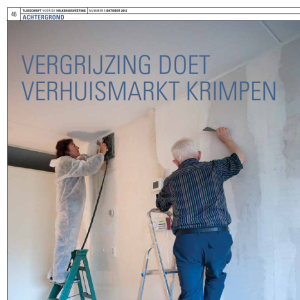 Vergrijzing doet verhuismarkt krimpen