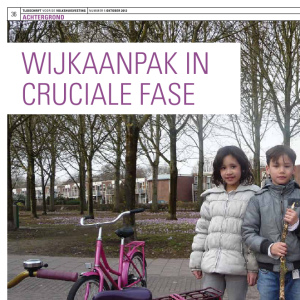 Wijkaanpak in cruciale fase