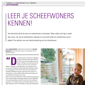Leer je scheefwoners kennen!