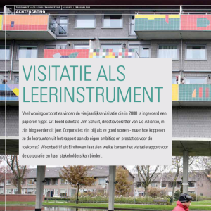 Visitatie als leerinstrument