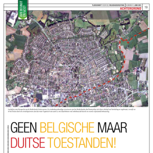 Geen Belgische maar Duitse toestanden!