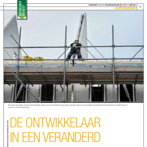 De ontwikkelaar in een veranderd speelveld