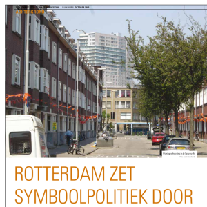 Rotterdam zet symboolpolitiek door