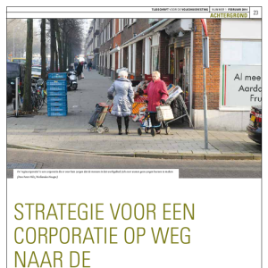 Strategie voor een corporatie op weg naar de participatiesamenleving