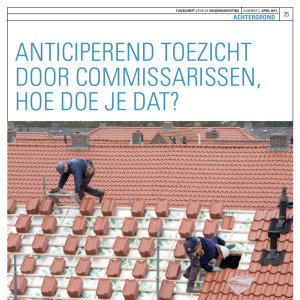 Anticiperend toezicht door commissarissen, hoe doe je dat?