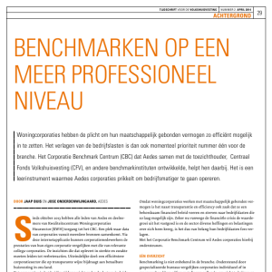 Benchmarken op een meer professioneel niveau